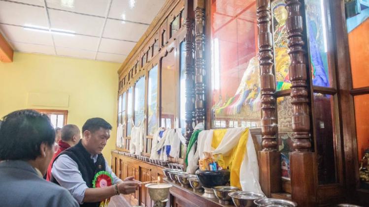 Arunachal Chief Minister Pema Khandu joined the Golden Jubilee celebration of the Sambhota Tibetan School