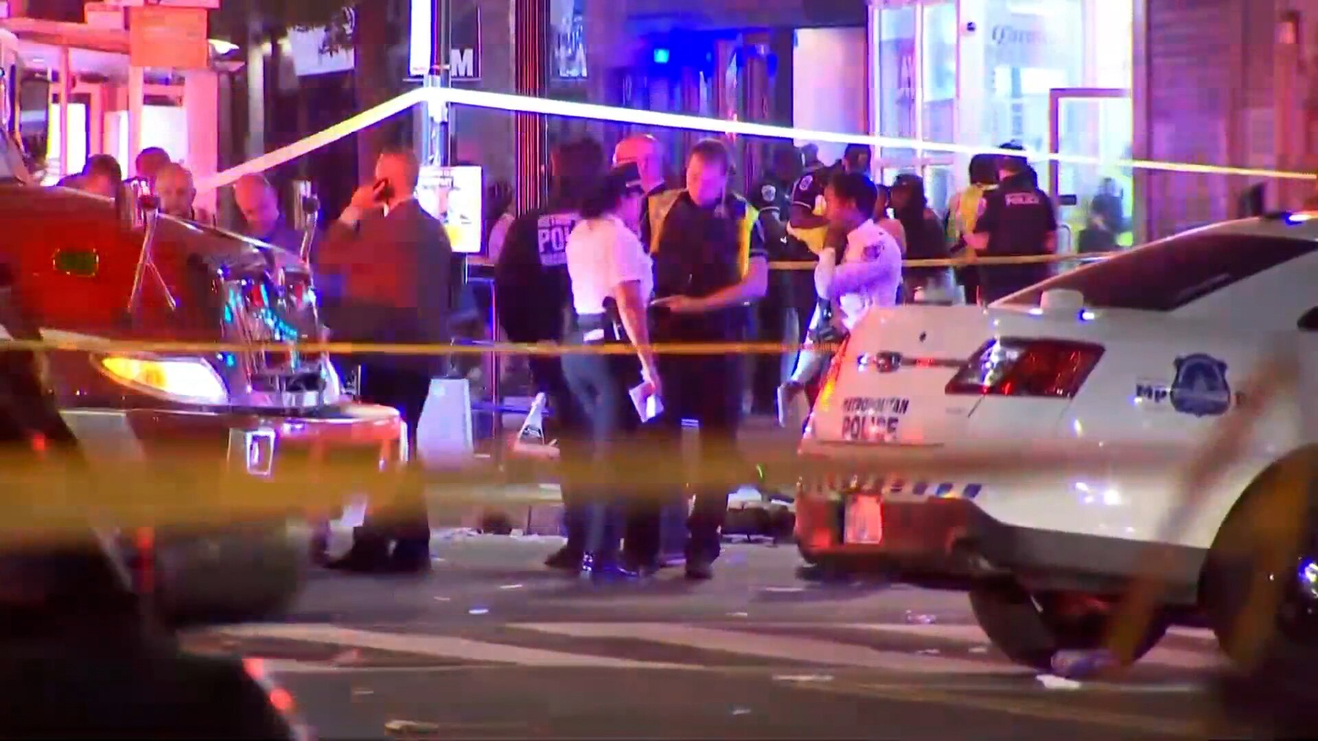 1 died and 3 others, including cop injured in Washington DC shooting