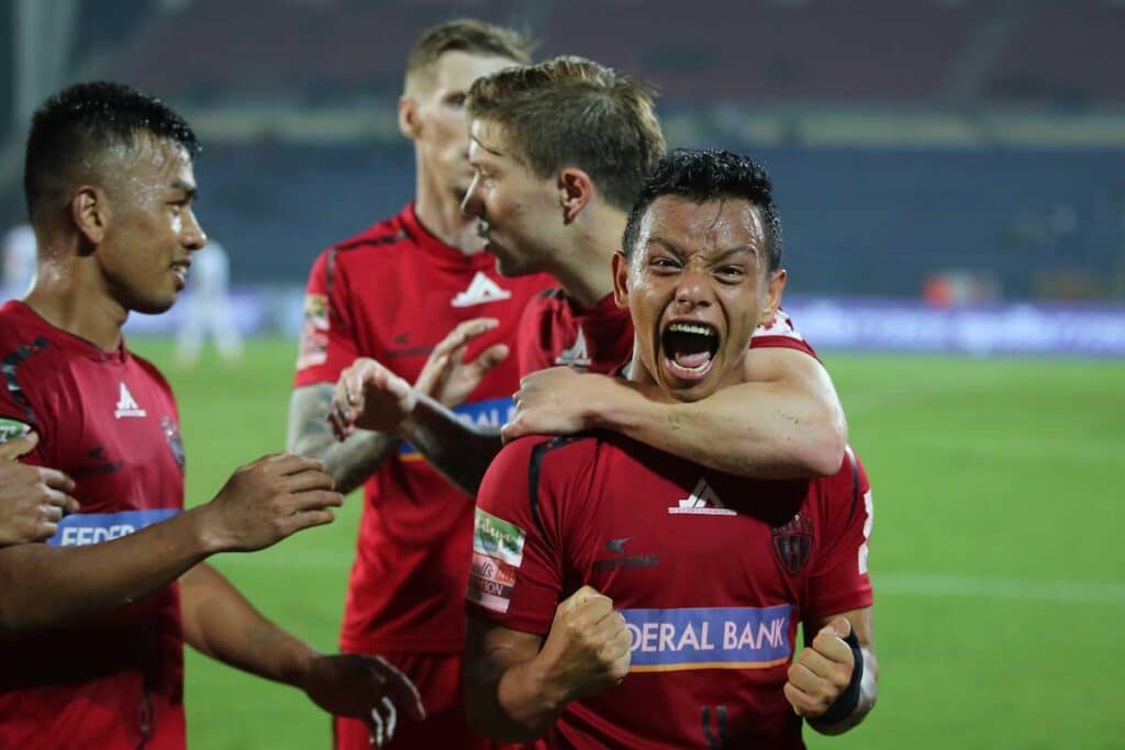 NorthEast United blank out Kerala Blasters 20; enter ISL playoffs neufc book isl playoffs
