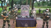 Assam: BSF foils ganja smuggling attempt, seizes huge consignment Assam: BSF foils ganja smuggling attempt, seizes huge consignment
