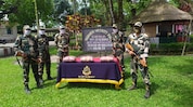 BSF apprehends smugglers along with ganja and phensedyl BSF apprehends smugglers along with ganja and phensedyl