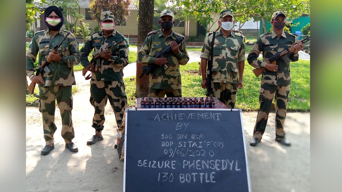 West Bengal: Ganja smuggling to Bangladesh bid foiled by BSF in Coochbehar