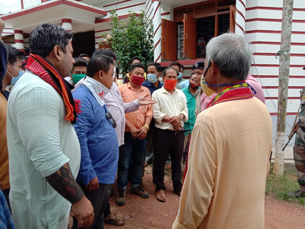 Tripura: BJP’s meeting attacked, Mandal President escapes narrowly