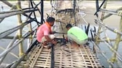 Assam: Miscreants set fire on bamboo bridge over Motonga River in Baksa Assam: Miscreants set fire on bamboo bridge over Motonga River in Baksa