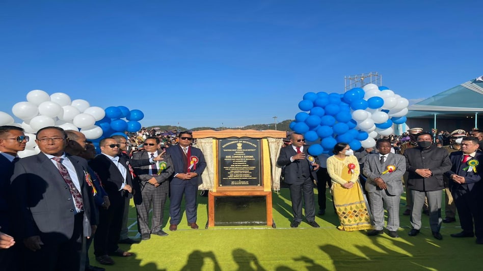 Meghalaya CM Conrad Sangma inaugurates new district of ‘Eastern West Khasi Hills’ Meghalaya CM Conrad Sangma inaugurates new district of ‘Eastern West Khasi Hills’