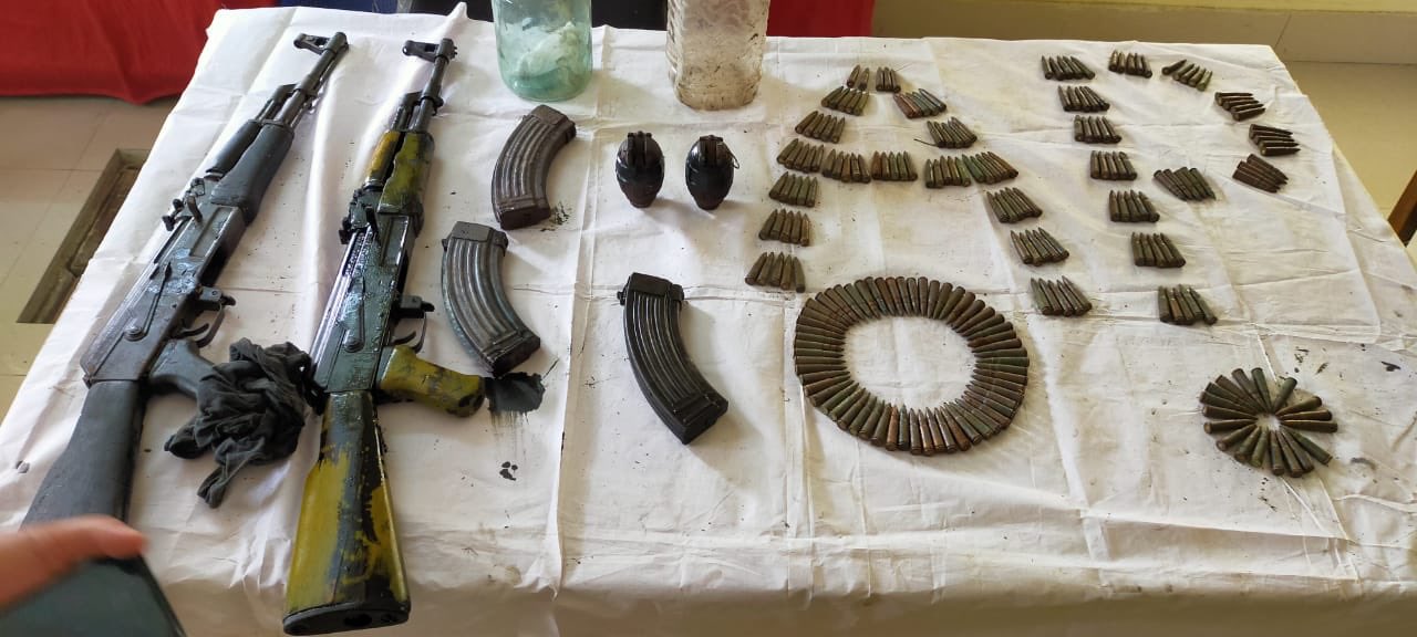 Assam: Huge cache of arms and ammunition recovered in Kokrajhar's Panijani jungle