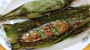 Fish Roasted in Banana leaf Fish Roasted in Banana leaf