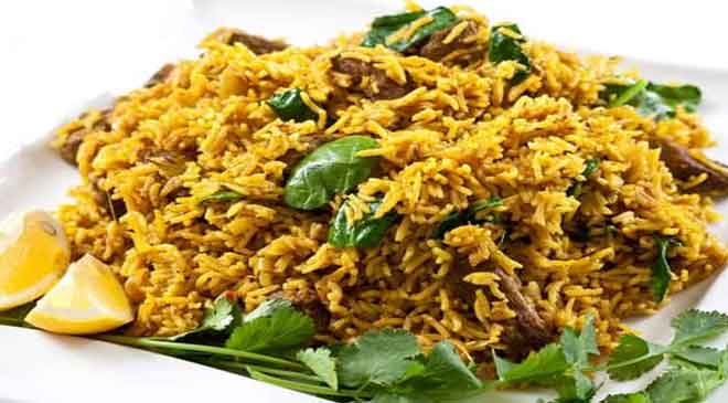 Indian Special Cuisine: Lamb Biriyani