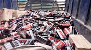Assam: Huge consignment of illegal liquor seized at Lahorijan Assam: Huge consignment of illegal liquor seized at Lahorijan