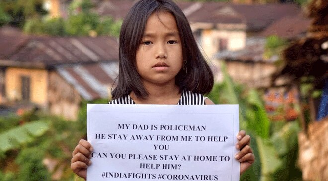 Arunachal Cop’s Daughter Appeals Elders to ‘Stay Home’ amid Lockdown