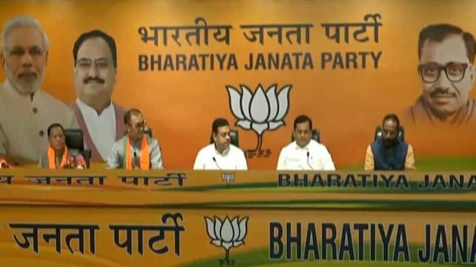 Yamthong Haokip and Rajkumar Imo Singh joins BJP Yamthong Haokip and Rajkumar Imo Singh joins BJP