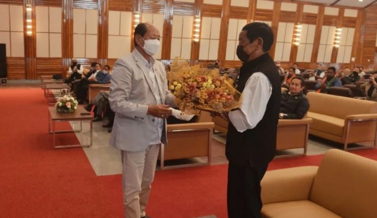 PDA government celebrates completion of three years in Kohima pda