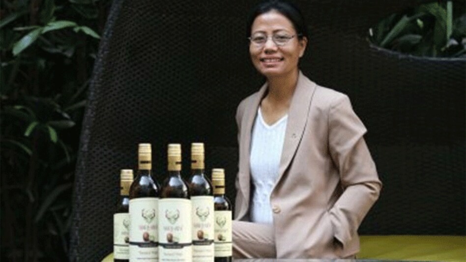 Arunachal Entrepreneur Tage Rita's Organic Wine 'Naara Aaba' Earns National Recognition