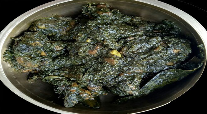 MURGI MANGSHO ARU TEELOR ANJA (CHICKEN COOKED WITH SESAME PASTE)