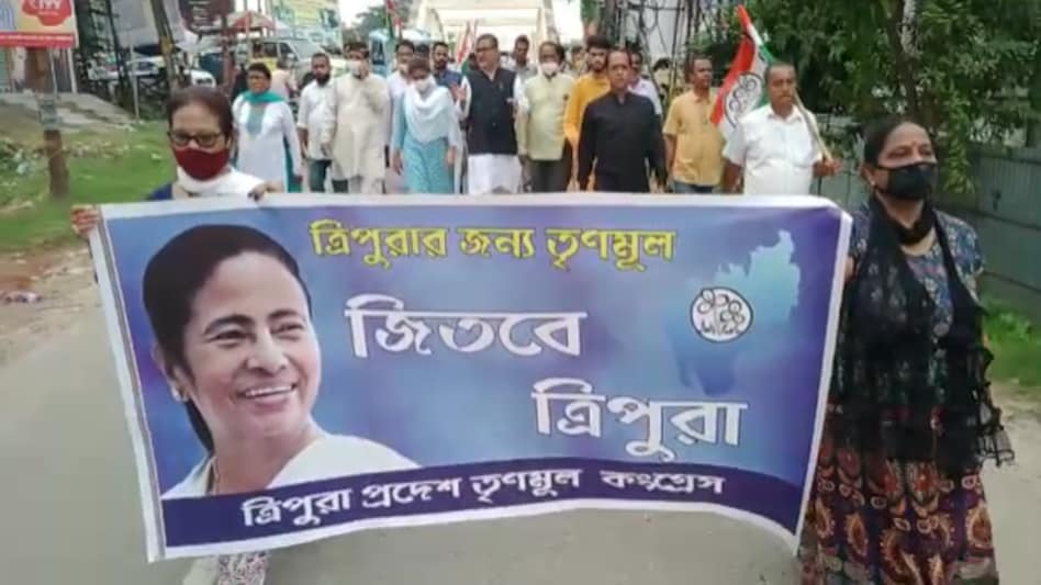 TMC launches mass outreach programme before Tripura municipal polls