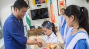 Thai and Chinese Artistes Visit Historical Sites in Sivasagar, Enthrall Spectators Thai and Chinese Artistes Visit Historical Sites in Sivasagar, Enthrall Spectators