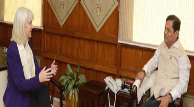 US CONSUL GENERAL MEETS ASSAM CM