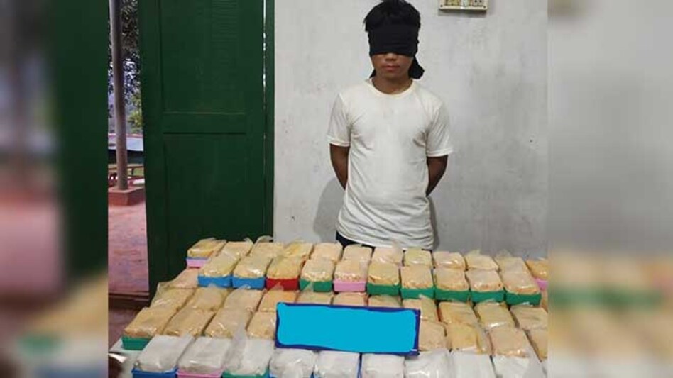 Assam Rifles Seizes Heroin Worth Rs. 2.24 Cr in Manipur Assam Rifles Seizes Heroin Worth Rs. 2.24 Cr in Manipur