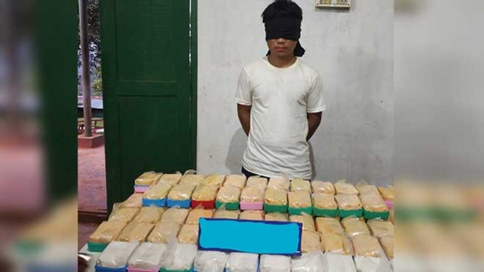 Assam Rifles Seizes Heroin Worth Rs. 2.24 Cr in Manipur