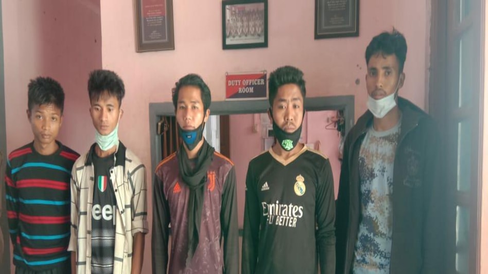 BREAKING: 5 Arakan Liberation Party cadres apprehended with arms in Mizoram