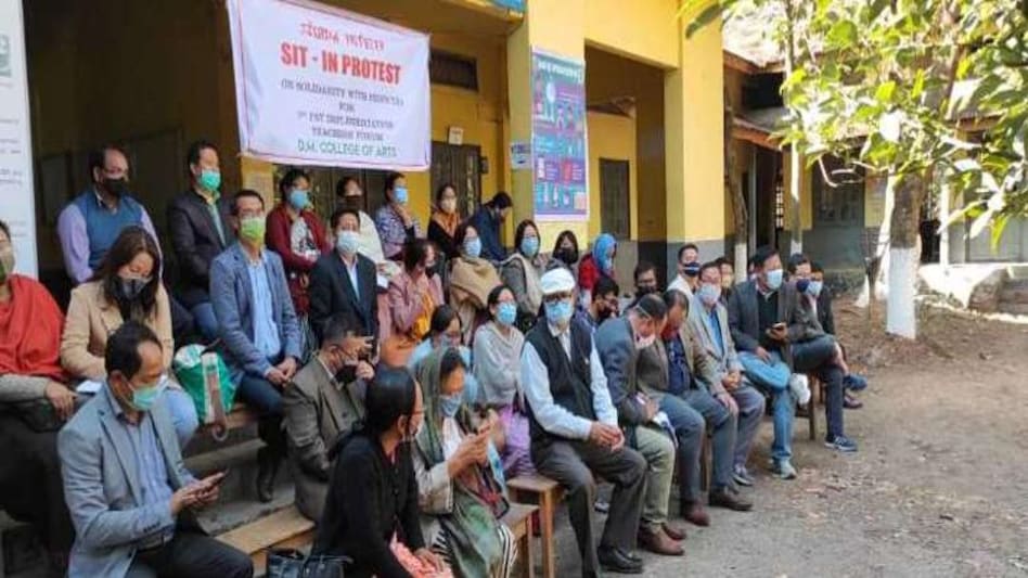 Manipur govt adopts 7th UGC pay scale; online classes resume Manipur govt adopts 7th UGC pay scale; online classes resume