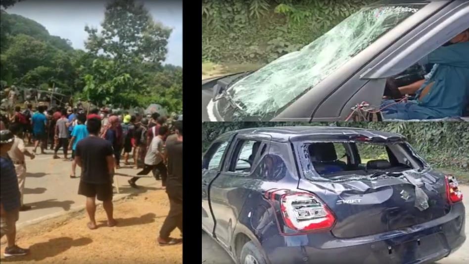 Mizo couple attacked Mizo couple attacked