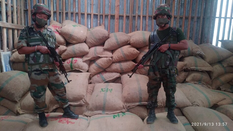 Illegal areca nuts consignment worth Rs over 1.70 Crore seized Illegal areca nuts consignment worth Rs over 1.70 Crore seized