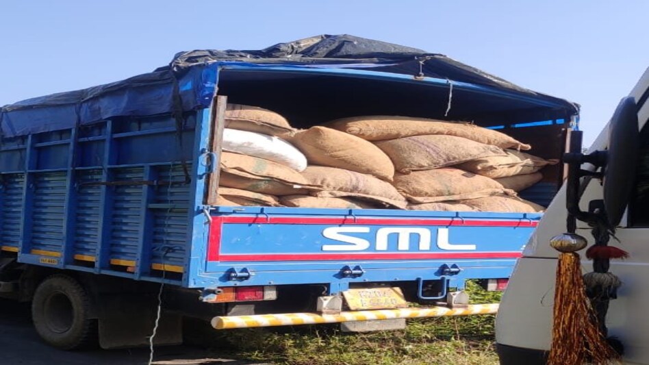 Areca nuts worth Rs 1.56 crore seized in Mizoram Areca nuts worth Rs 1.56 crore seized in Mizoram