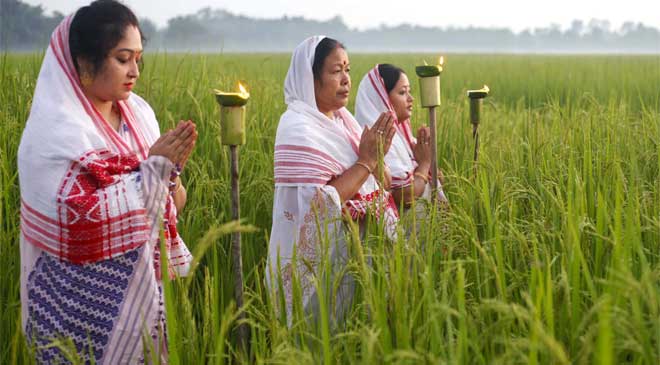 Denizens of Assam Celebrate 'Kongali Bihu' Today