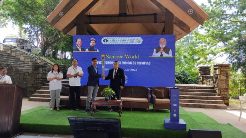 Chess Olympiad Torch Relay Reaches Kohima Chess Olympiad Torch Relay Reaches Kohima