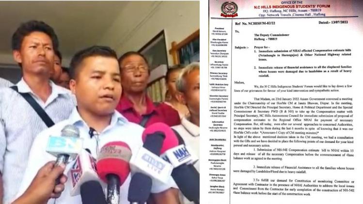 Assam: NCHISF demands immediate compensation for highway construction families