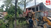 Bulldozer Raj in Assam: House of an accused in a suicide case demolished Bulldozer Raj in Assam: House of an accused in a suicide case demolished