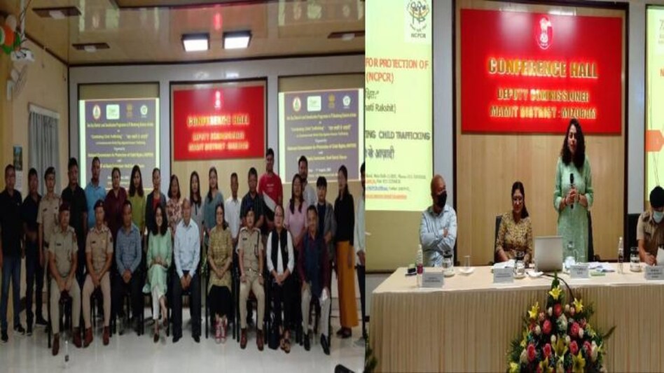 Sensitization programme on Child Trafficking in Mizoram