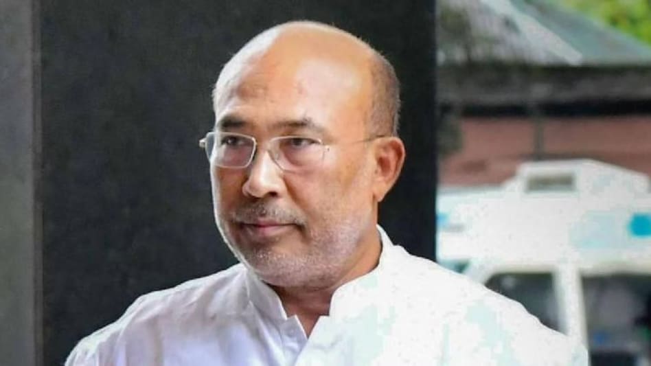 Manipur CM N Biren Singh Manipur CM N Biren Singh