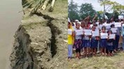 26 Assam villagers rendered homeless as erosion hits Beki river 26 Assam villagers rendered homeless as erosion hits Beki river