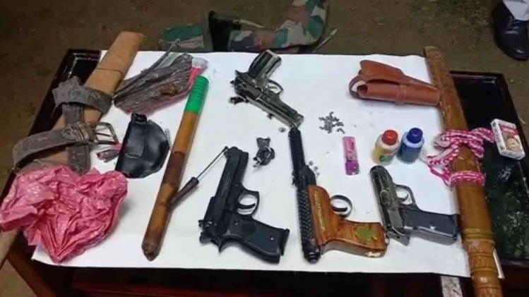 Assam: Huge cache of drugs, arms seized in Tinsukia; 1 held