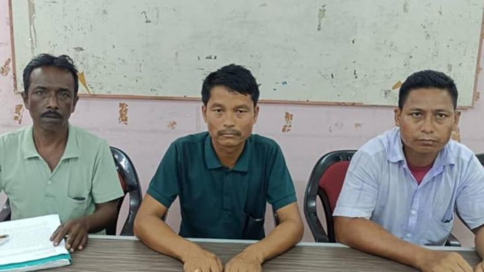 Tripura DRMC protest Tripura DRMC protest