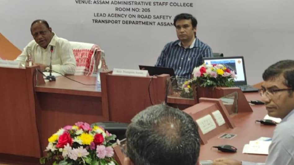 Assam transport minister stresses on road rules compliance to prevent accidents Assam transport minister stresses on road rules compliance to prevent accidents