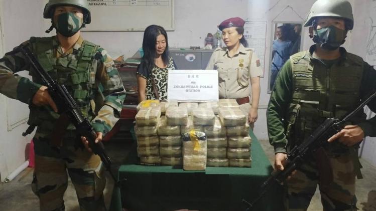  Assam rifles recover Methamphetamine tablets