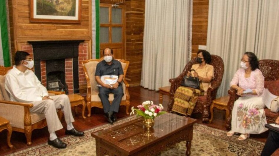 Mizoram: MSCCW calls on Governor Hari Babu Kambhampati, shares ideas for child development Mizoram: MSCCW calls on Governor Hari Babu Kambhampati, shares ideas for child development