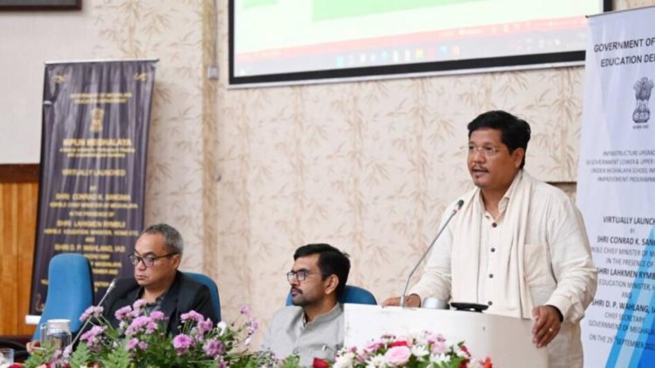 Meghalaya Chief Minister Conrad K Sangma Meghalaya Chief Minister Conrad K Sangma