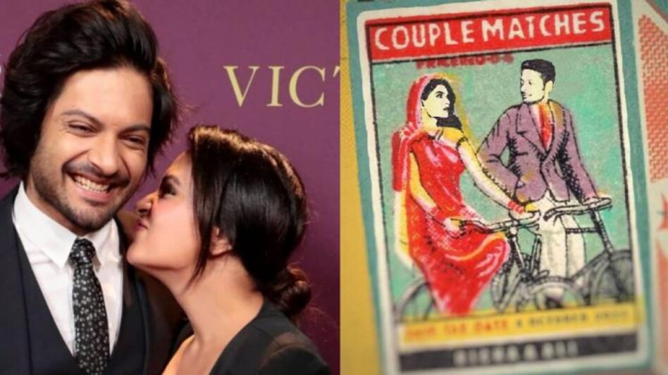 Richa Chadha and Ali Fazal's quirky wedding invite Richa Chadha and Ali Fazal's quirky wedding invite