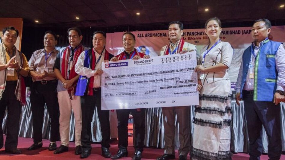 Arunachal CM releases Rs 79.21 crore to Panchayati Raj Institutions Arunachal CM releases Rs 79.21 crore to Panchayati Raj Institutions