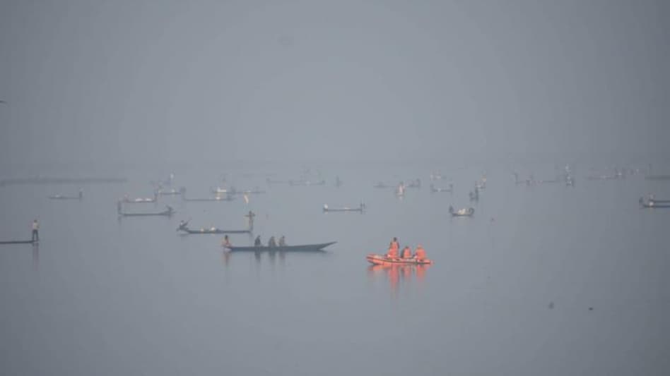 community fishing at Deepor Beel