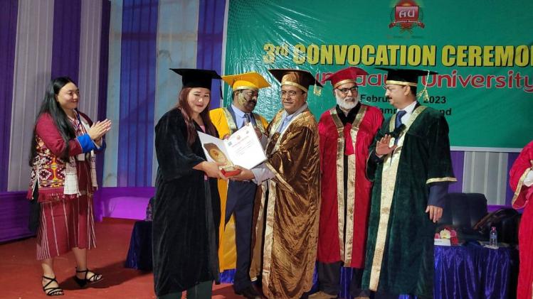Arunachal Arunodaya University celebrates 3rd convocation, confers