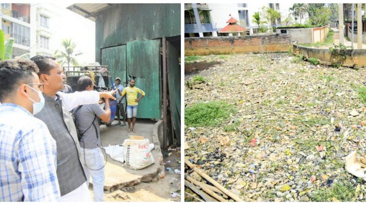 Assam Minister Ashok Singhal suspends engineer during spot inspection