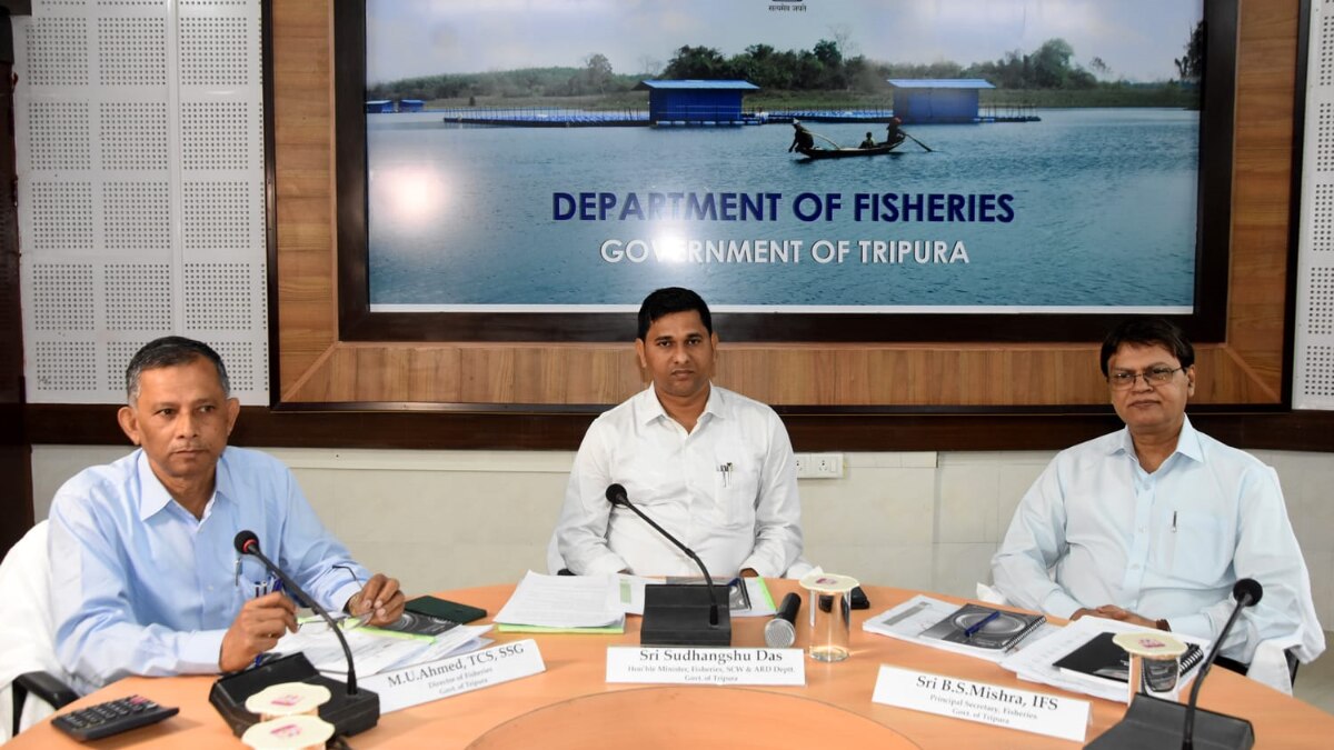 Tripura government to use abandoned water bodies to boost fish