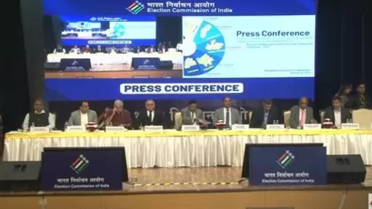 Election Commission announces schedule for Mizoram Legislative Assembly