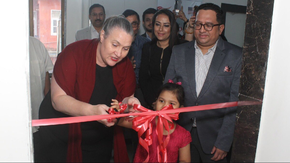 Assam Community Library in Guwahati gets its first American Shelf