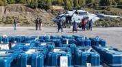 Arunachal: Election officials, EVMs airlifted to four remote polling booths Arunachal: Election officials, EVMs airlifted to four remote polling booths